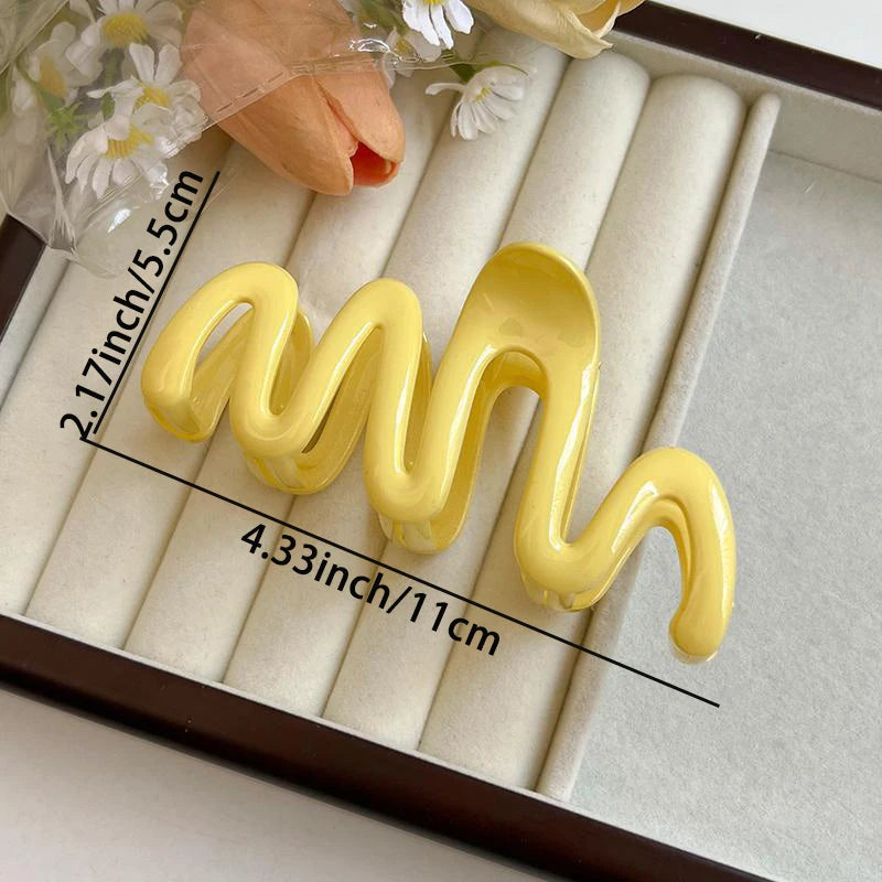 Hair Clips Set β 7pcs Wave Grip Non-Slip Shark Clips OR 15pcs Plush Claw Clips