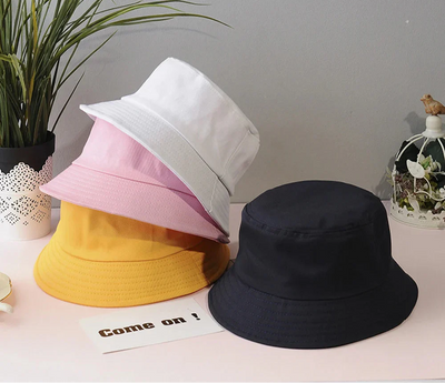 Buy Unisex Wide-Brim Bucket Hat – Foldable Sun Protection Hat for All Seasons