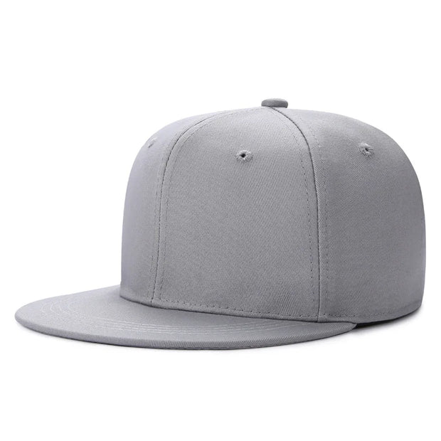 Gray baseball cap on a white background