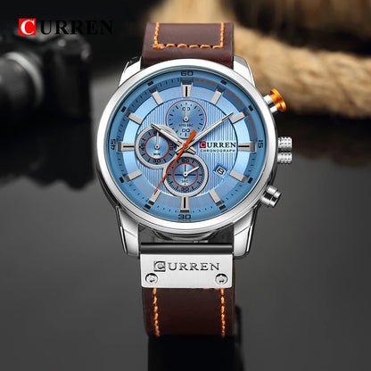 CURREN Fashion Date Quartz Men Watches Top Brand Luxury Male Wrist Watch -WPD139