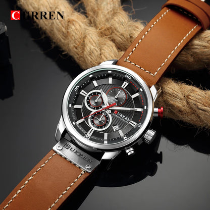 CURREN Fashion Date Quartz Men Watches Top Brand Luxury Male Wrist Watch -WPD139