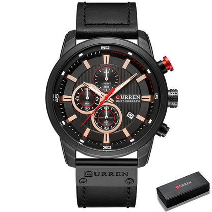 CURREN Fashion Date Quartz Men Watches Top Brand Luxury Male Wrist Watch -WPD139