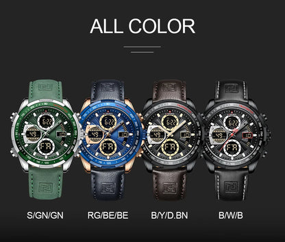 NAVIFORCE Fashion Military Watches for Men Luxury Original Digital Sport -WPD115