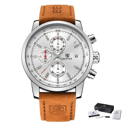 BENYAR Fashion Chronograph Sport Men's Watches Top Brand Luxury Quartz -WPD129