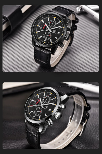 BENYAR Fashion Chronograph Sport Men's Watches Top Brand Luxury Quartz -WPD129