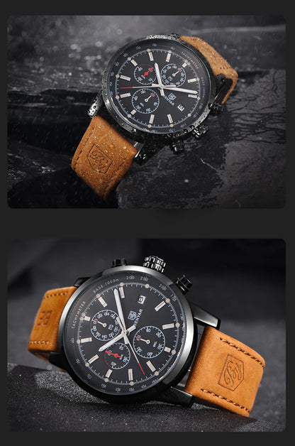 BENYAR Fashion Chronograph Sport Men's Watches Top Brand Luxury Quartz -WPD129