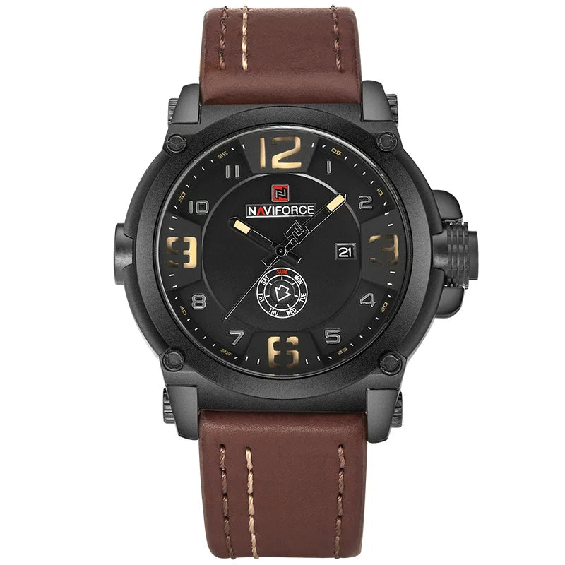 NAVIFORCE Luxury Brand Men Sports Military Quartz Watch for Man -WPD116