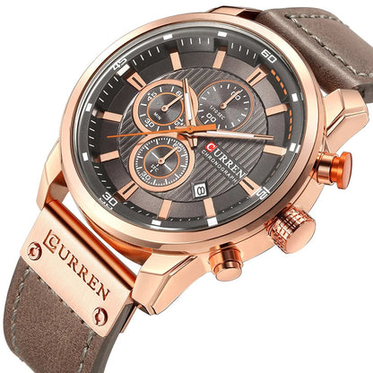 CURREN Fashion Date Quartz Men Watches Top Brand Luxury Male Wrist Watch -WPD139