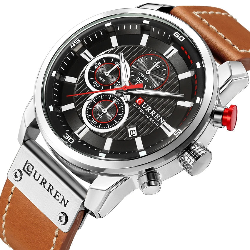 CURREN Fashion Date Quartz Men Watches Top Brand Luxury Male Wrist Watch -WPD139