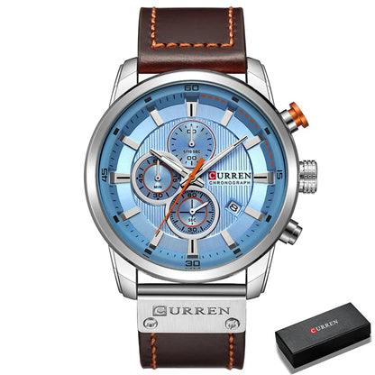 CURREN Fashion Date Quartz Men Watches Top Brand Luxury Male Wrist Watch -WPD139