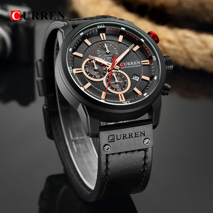 CURREN Fashion Date Quartz Men Watches Top Brand Luxury Male Wrist Watch -WPD139