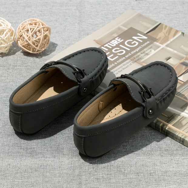 Unisex Toddler Leather Casual Shoes – Hook & Loop Closure (1–3 Years) Casual Shoes ZURRIES BILLINERY (PVT) LTD.