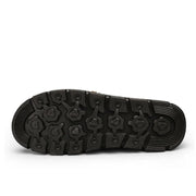 Black sole of a shoe on a white background