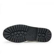 Black sole of a shoe on a white background