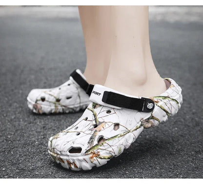 Flat Sandals Men Shoes 2024 Slippers Men Garden Platform Sandals Man Summer Sandals -SHPD110