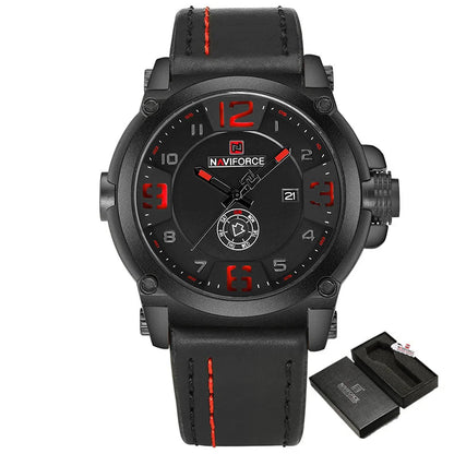 NAVIFORCE Luxury Brand Men Sports Military Quartz Watch for Man -WPD116