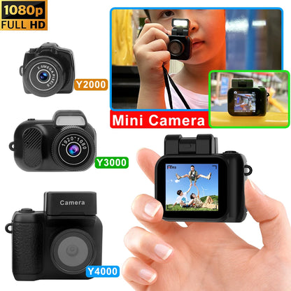 Y4000 Monoreflexes Style Mini Camera With Flash Lamp Video Recorder DV 1080P With LCD Screen Y3000 -ZKPD116