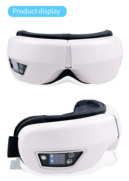 6D Smart Eye Massager Vibration Hot Airbag Compress Eye Care Instrument -BKPD104