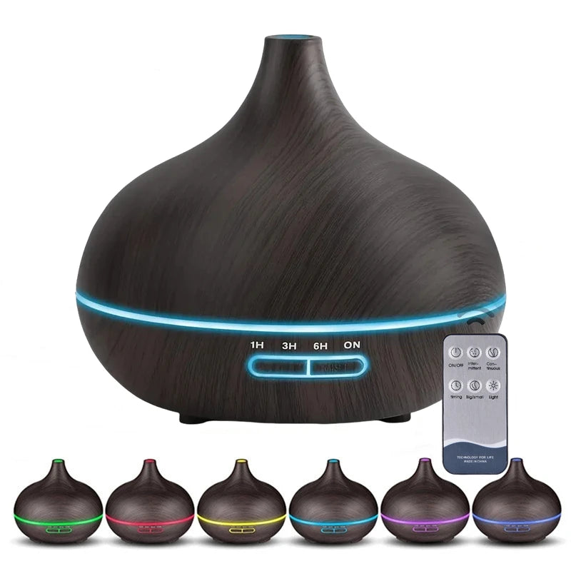 550ml Wood Colour USB Aroma Diffuser, Essential Oil Diffuser -DHPD108