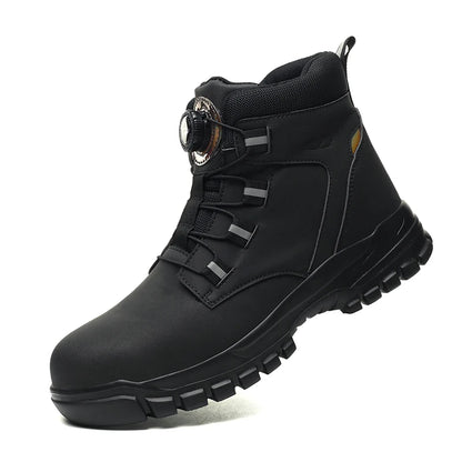 Waterproof Safety Boots Men Indestructible Steel Toe Work Boots Anti-smash Stab-resistant Safety Shoes -SHPD118