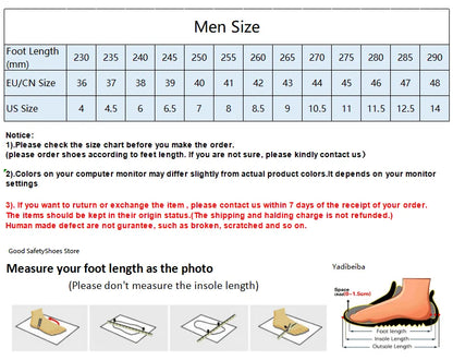 Steel Toe Safety Shoes for Men Women Lightweight Work Sneakers Puncture Proof Work Shoes -SHPD119