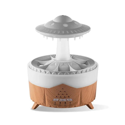 Aierwill ufo Air Humidifier Ultrasonic Aromatherapy Diffusers Mist Maker Fragrance Essential Oil Aroma Diffusor -BKPD124