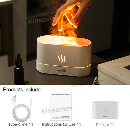 KINSCOTER Aroma Diffuser Air Humidifier Ultrasonic Cool Mist Maker Fogger Led -DHPD102