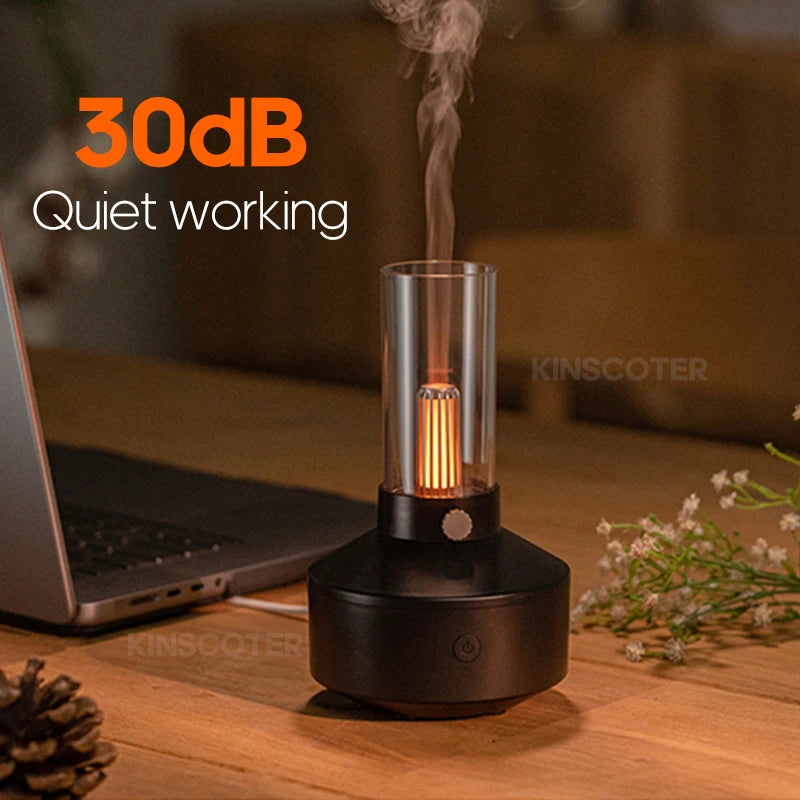 KINSCOTER Portable Mini Aroma Diffuser USB Air Humidifier Essential Oil Night Light Cold Mist Maker Sprayer -DHPD110