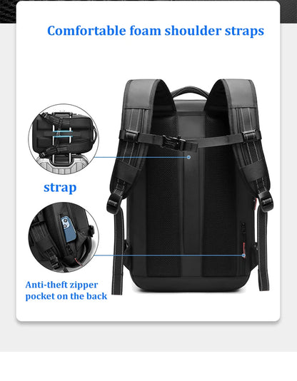 Travel Men 17 inch Laptop Backpack vacuum compression Backpack -ZKPD111