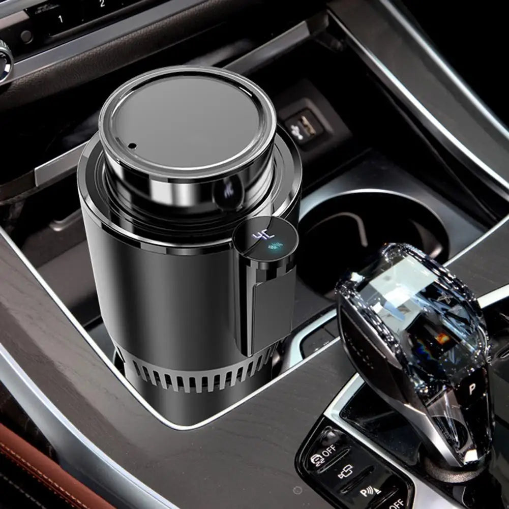 Portable Smart 2 In 1 12V Car Cup Cooler Warmer Holder for Outdoor Travelling -ZKPD101