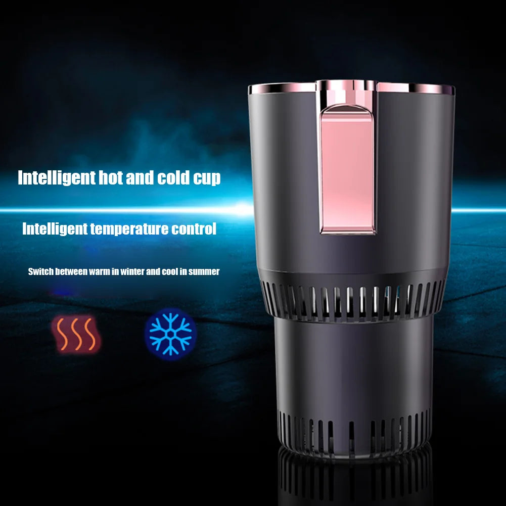 Portable Smart 2 In 1 12V Car Cup Cooler Warmer Holder for Outdoor Travelling -ZKPD101