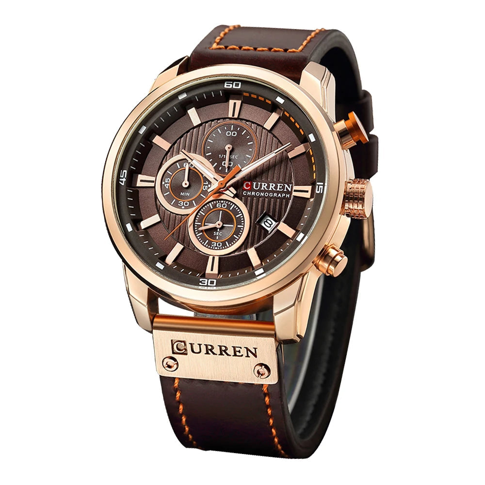 CURREN Fashion Date Quartz Men Watches Top Brand Luxury Male Wrist Watch -WPD139