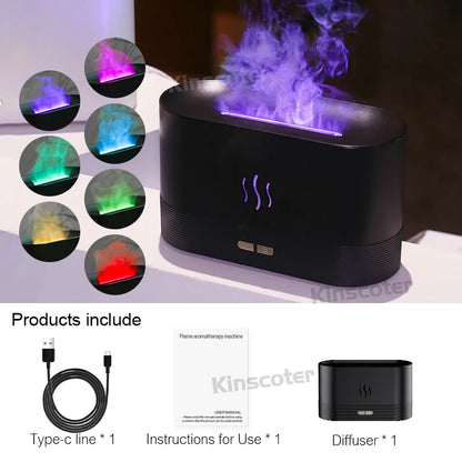 KINSCOTER Aroma Diffuser Air Humidifier Ultrasonic Cool Mist Maker Fogger Led -DHPD102