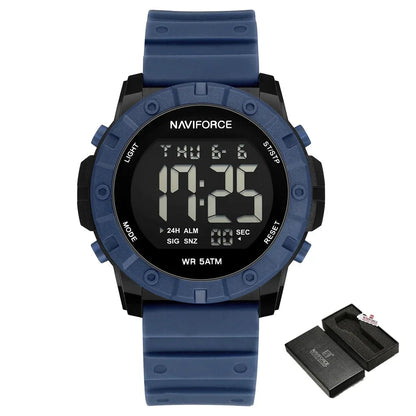 NAVIFORCE Brand Men Electronics Watch Outdoor Sport Waterproof Digital LED -WPD124