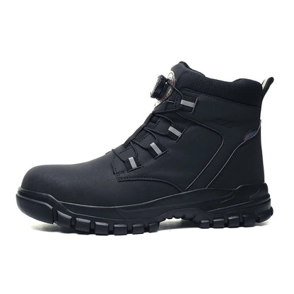 Waterproof Safety Boots Men Indestructible Steel Toe Work Boots Anti-smash Stab-resistant Safety Shoes -SHPD118