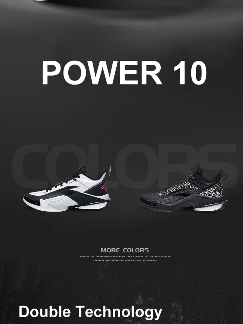 Li-Ning Men POWER X Professional Basketball Shoes BOOM Cushion LIGHT FOAM PLUS LiNing Wearable Sport Shoes Sneakers -BSPD126