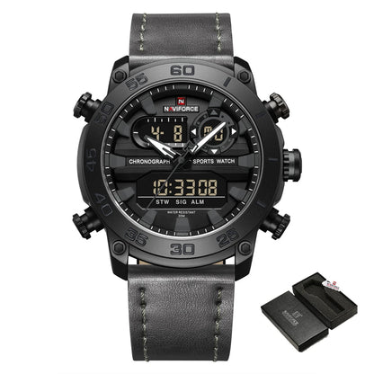 NAVIFORCE Military Watches for Men Casual Waterproof Sport Quartz Watch -WPD113