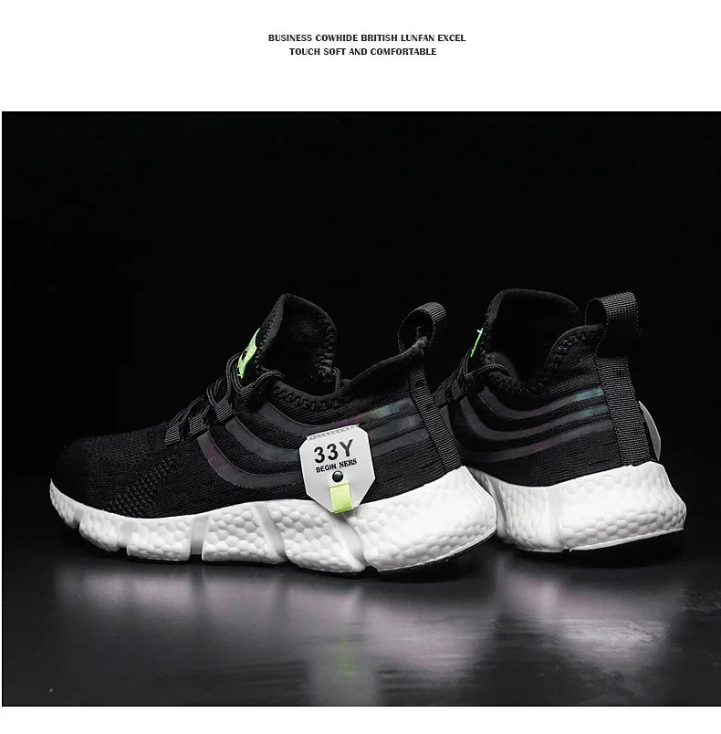 Men Shoes Sneakers Breathable Comfortable Casual Running Shoes Luxury Tennis Sneaker Male Footwear -SHPD103