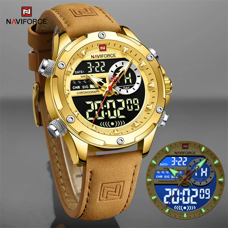 NAVIFORCE Luxury Brand Original Watch For Men Casual Sports -WPD117