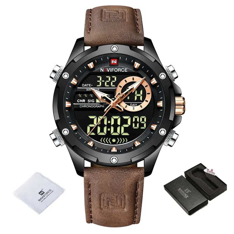 NAVIFORCE Luxury Brand Original Watch For Men Casual Sports -WPD117