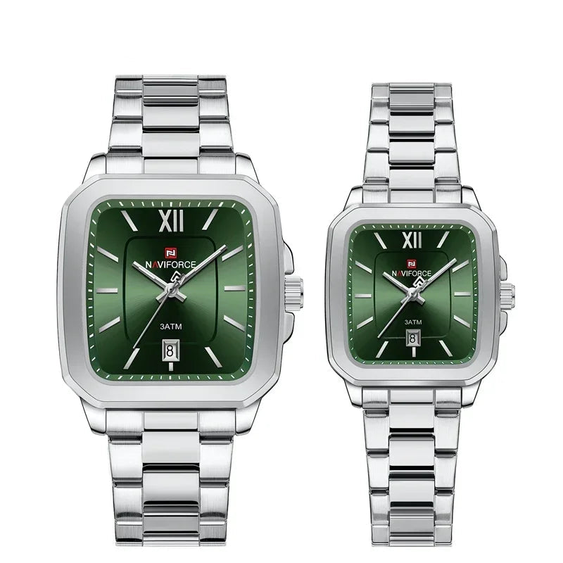 NAVIFORCE Men Quartz Watch Waterproof Casual Couple Watch Wear -WPD103