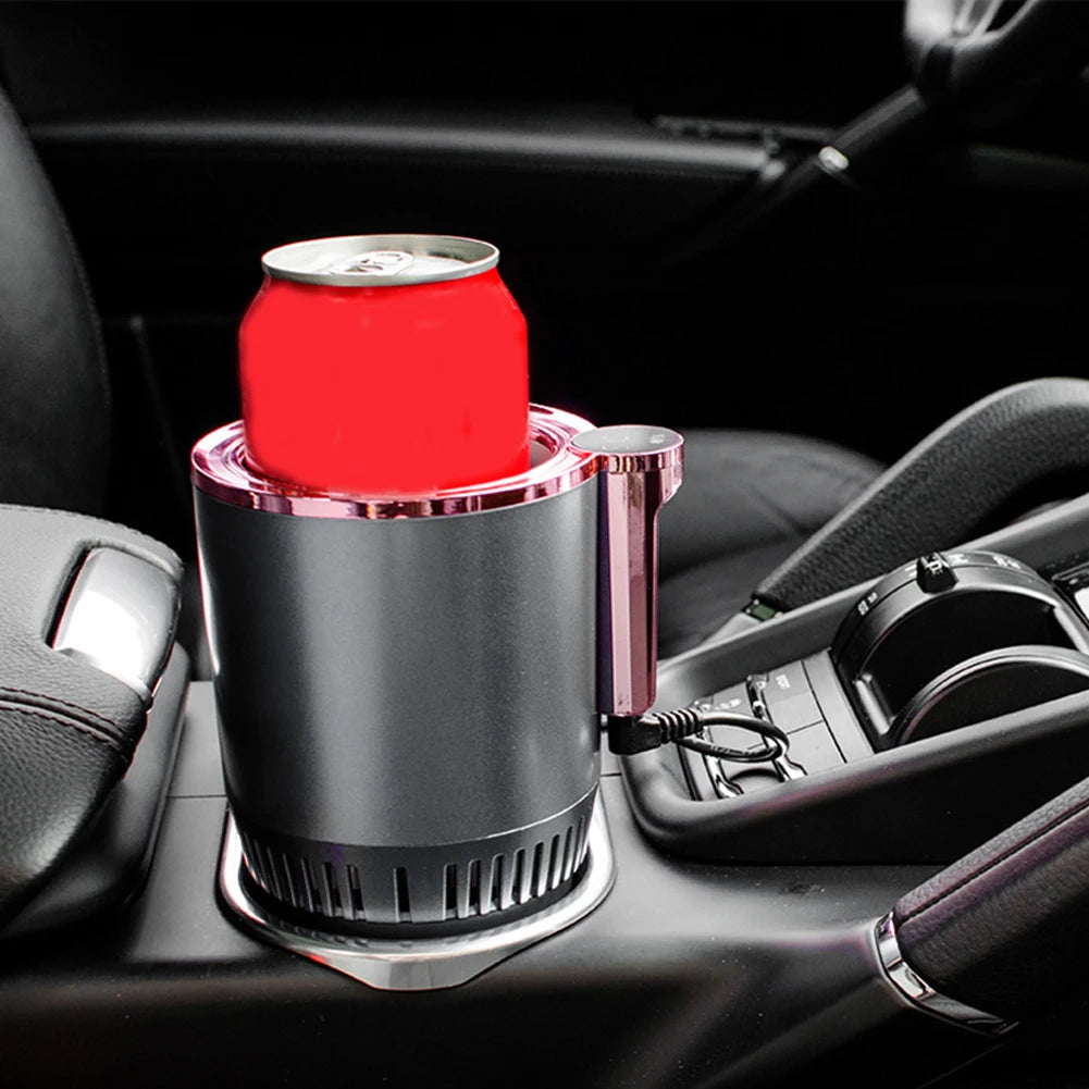 Portable Smart 2 In 1 12V Car Cup Cooler Warmer Holder for Outdoor Travelling -ZKPD101