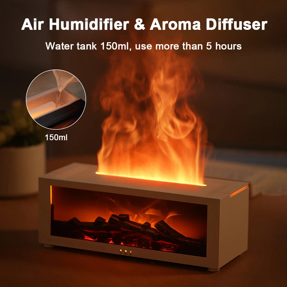 Air Humidifier Essential Oils Humidifiers Home Aroma Humidifier Flame Automatic Fragrance Diffuser -DHPD106