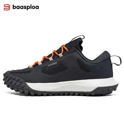 Baasploa New Men Hiking Shoes Anti Splash Water Outdoor Sneakers for Men -BSPD102