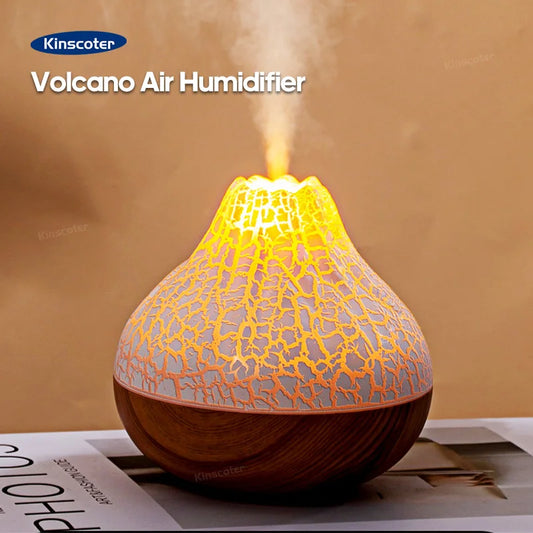 300ml Volcano Air Humidifier Desktop Electric USB Humidificadore Water Mist Diffuser -DHPD101