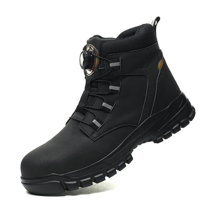 Waterproof Safety Boots Men Indestructible Steel Toe Work Boots Anti-smash Stab-resistant Safety Shoes -SHPD118