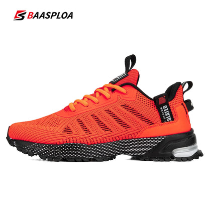 Baasploa Professional Running Shoes For Men Lightweight Men's Designer Mesh Sneakers -BSPD112