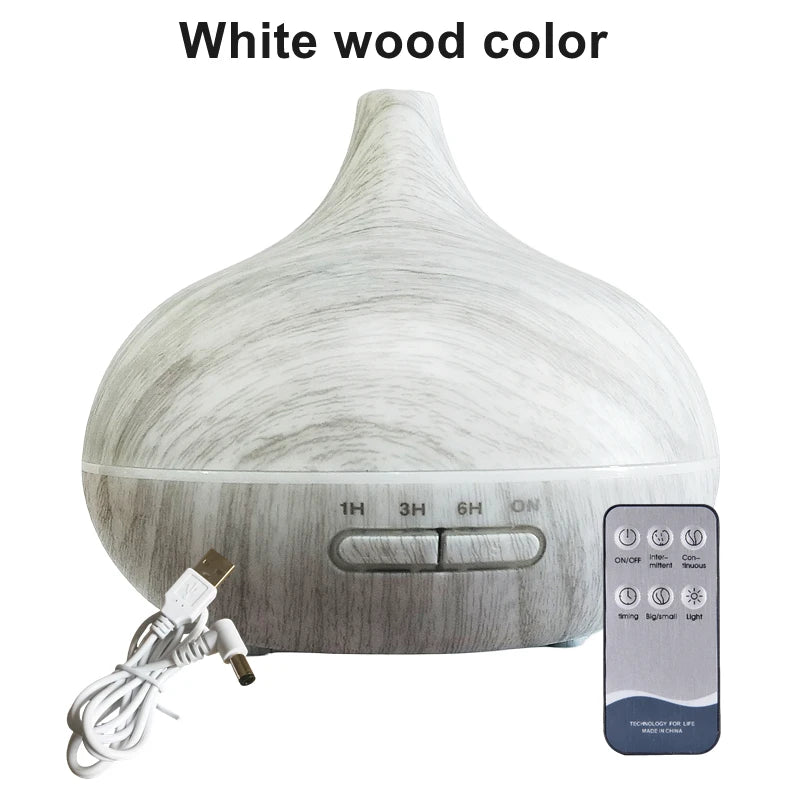 550ml Wood Colour USB Aroma Diffuser, Essential Oil Diffuser -DHPD108