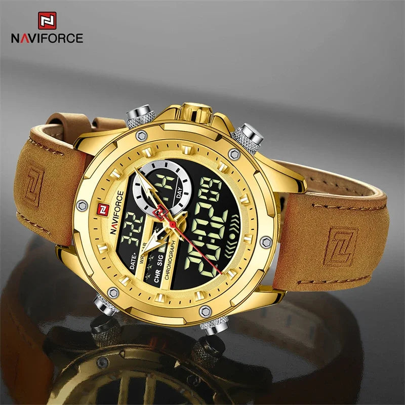 NAVIFORCE Luxury Brand Original Watch For Men Casual Sports -WPD117