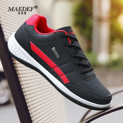 MAEDEF Shoes for Men Leather Sneaker Waterproof Casual Comfortable Men's Sneaker -SHPD100